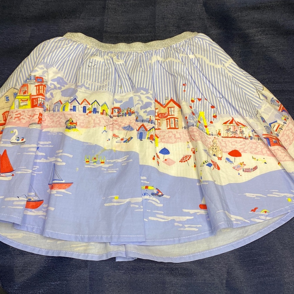Girls beach skirt